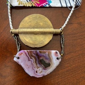 necklace made by the muse group of African women ( handmade)